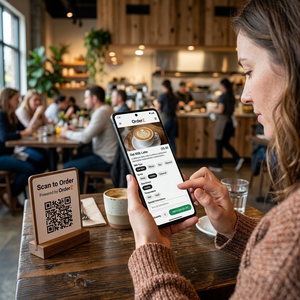 Step 1 - QR Menu Order
