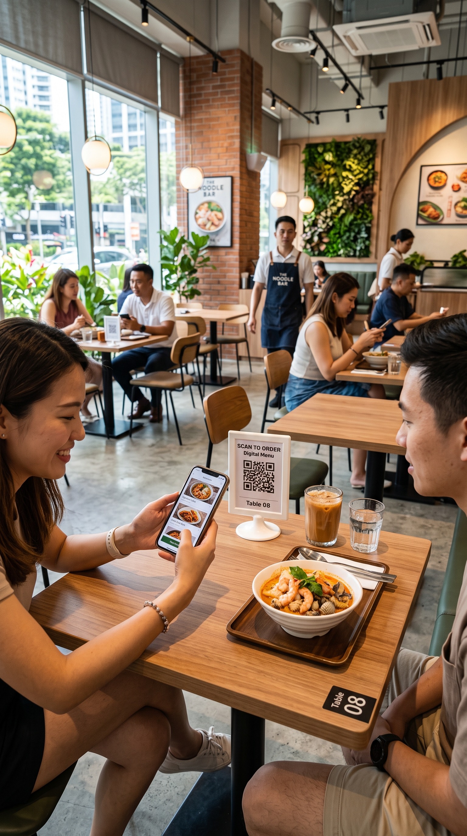 Step 1 - Table Ordering Option