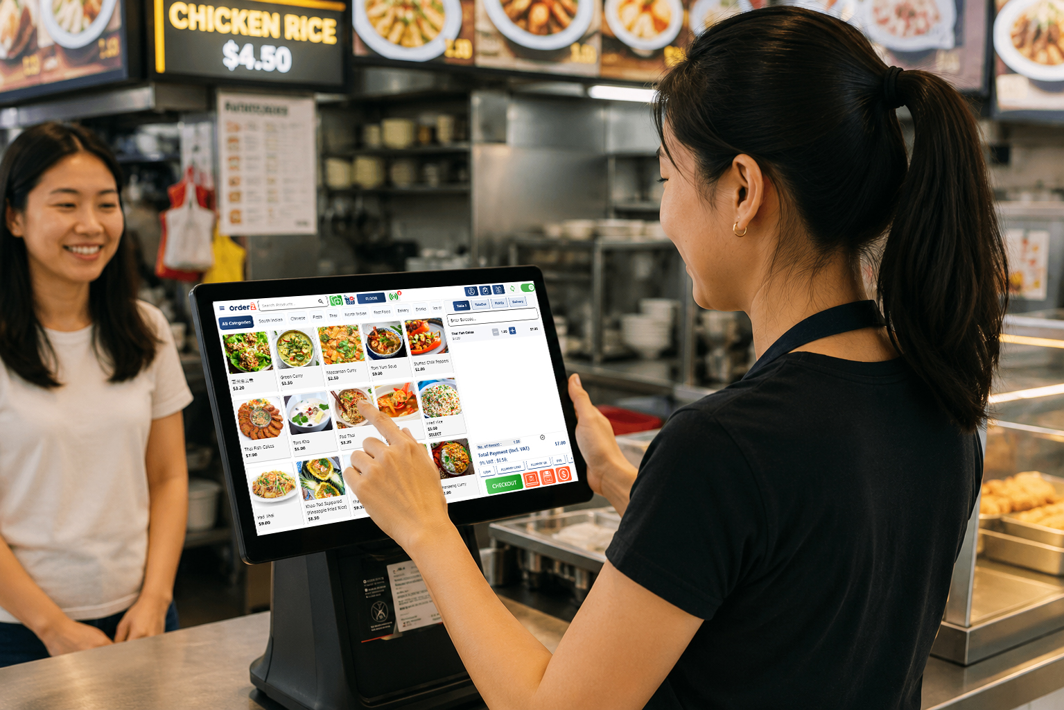 OrderZ Fast Counter POS for Hawker Stalls